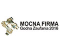 MOCNA FIRMA GODNA ZAUFANIA 2016 